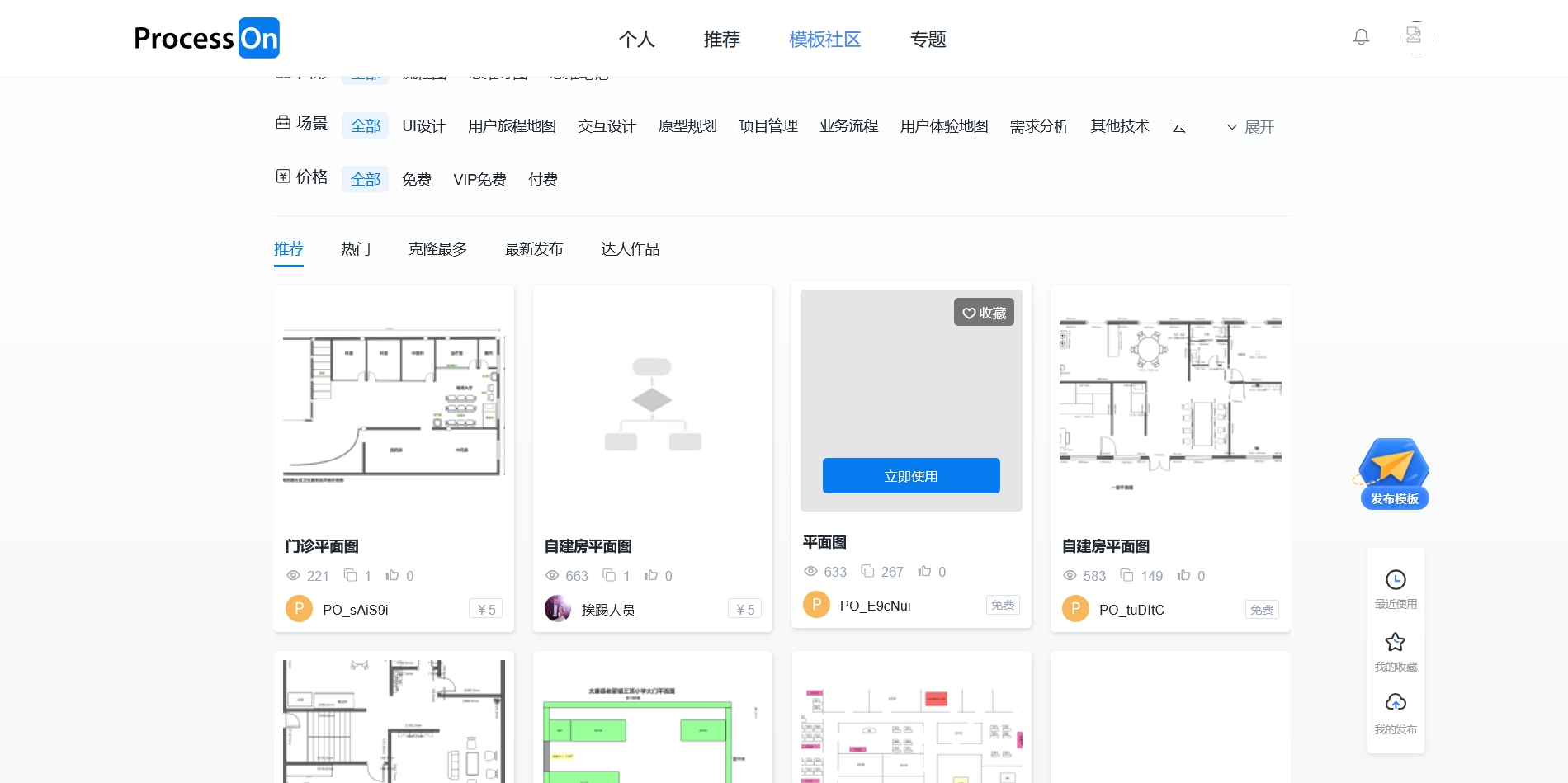 Processon思维导图