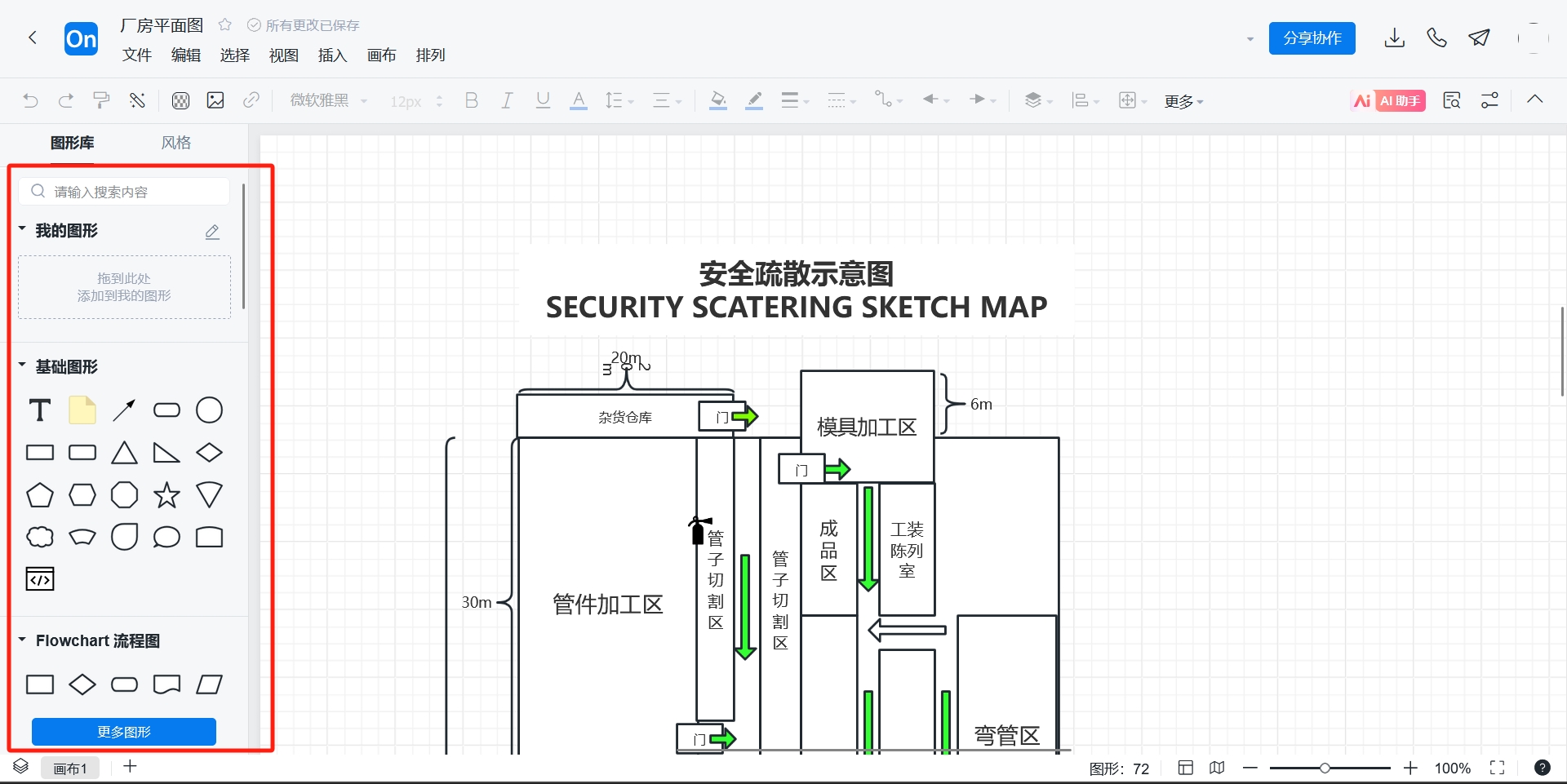 Processon思维导图